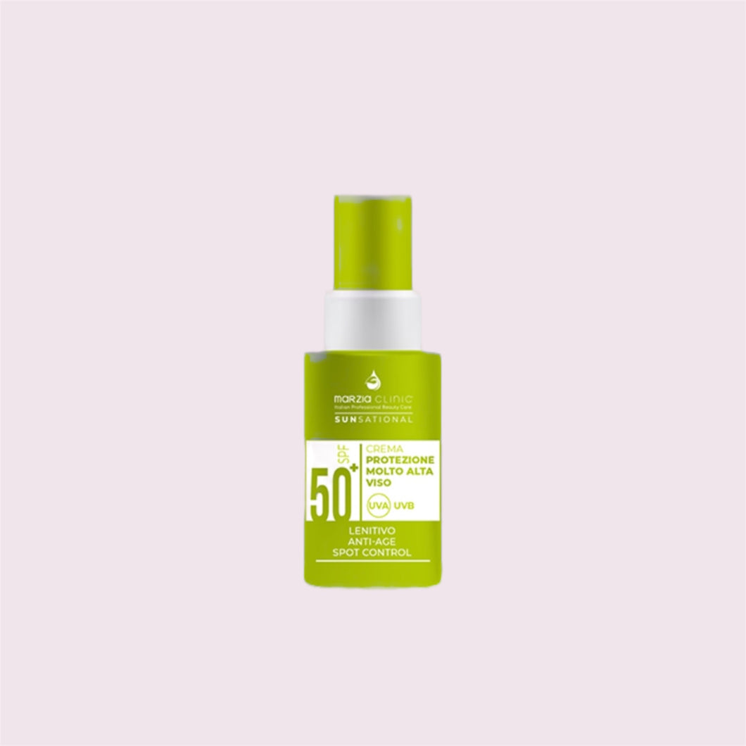 SPF 50+ PROTEZIONE MOLTO ALTA VISO